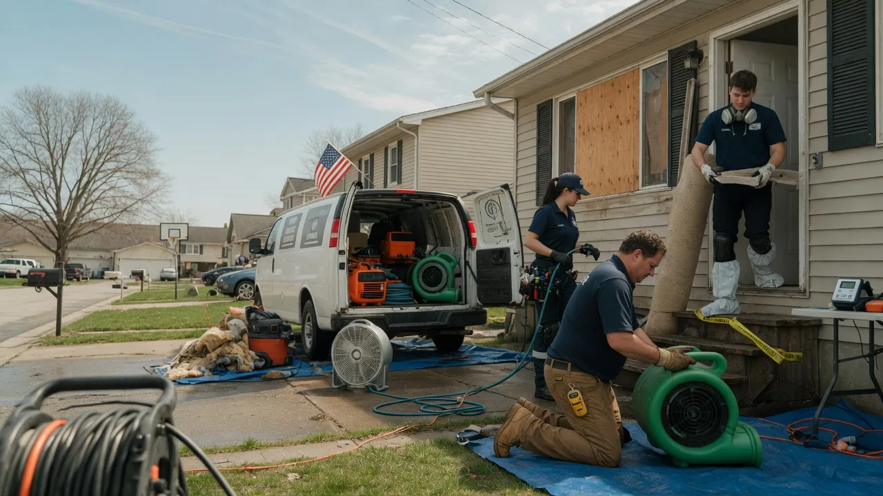 Water Damage Restoration in Clintonville, WI near me